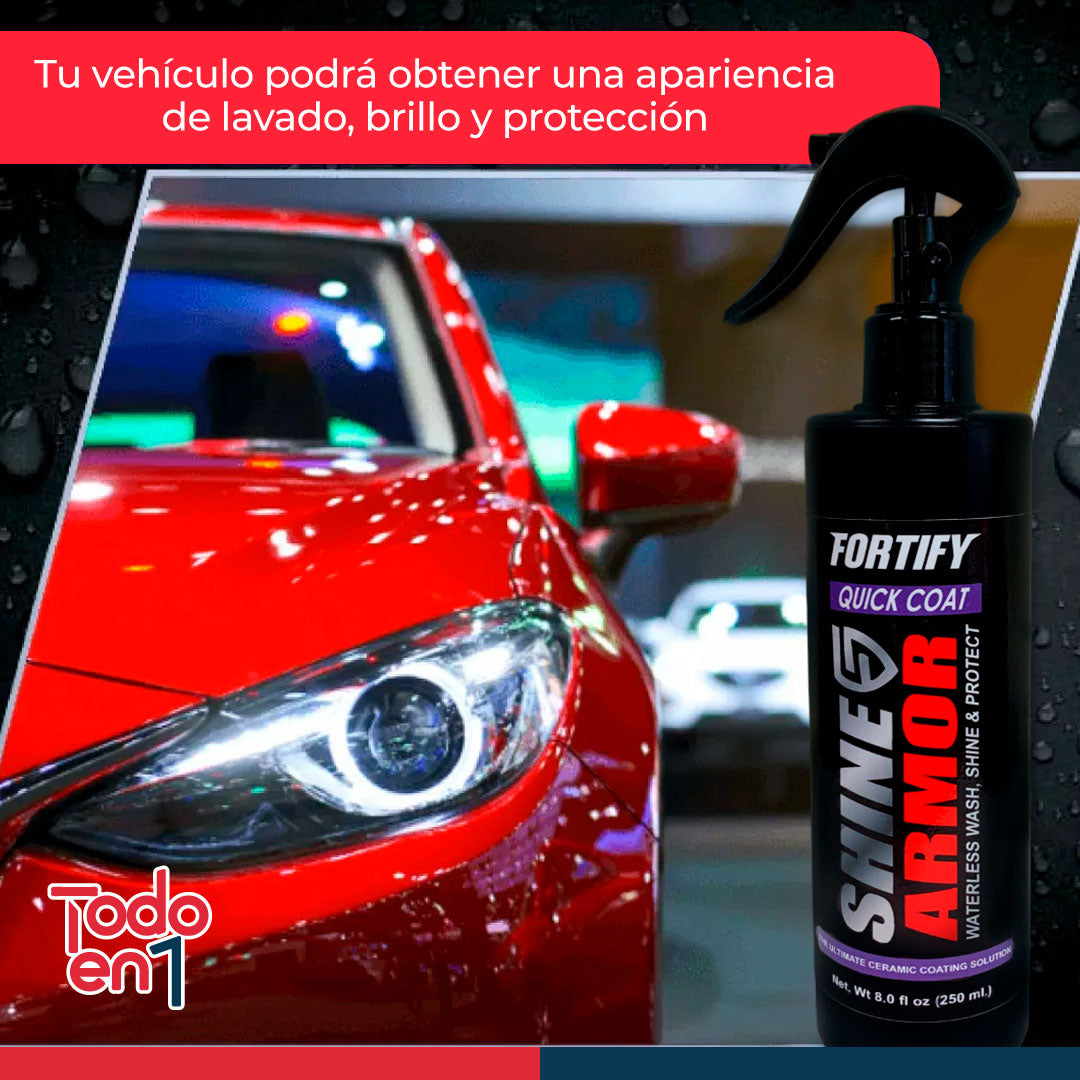 SHINE ARMOR - Limpiador y Protector para Autos